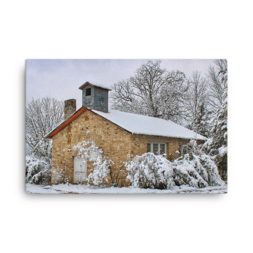 Oak Grove Schoolhouse-Winter Schoolhouse Series #1