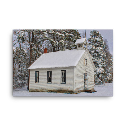 Pine Top Schoolhouse-Winter Schoolhouse Series #2